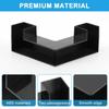 Shrimp Cave Aquarium Tunnel, Aquarium Underground Tunnel Corner Aquarium Cave Fish Tank Decorations, Fish & Shrimp Hideout for Aquariums