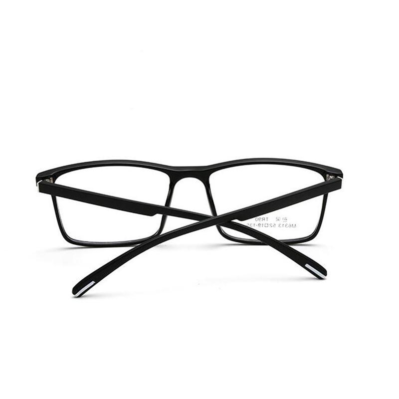 0 -0.5 -0.75 -1.0 To -6.0 Minus Degree  Square Prescription Eyeglasses Women Men Ultralight Business Computer Optical Glasse