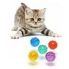 10/15/50/100pcs 25mm Rubber Bouncing Pet Toy Ball High Elasticity Mixing Colors Sparkling Birthday Party Game Prizes YMY