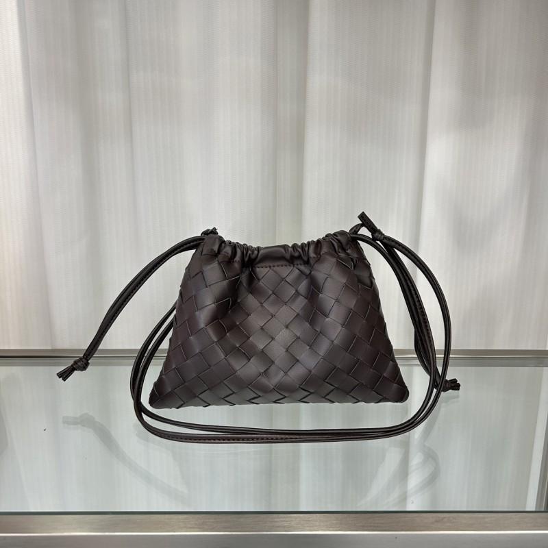 B`s Woven Leather Women`s Bag Large