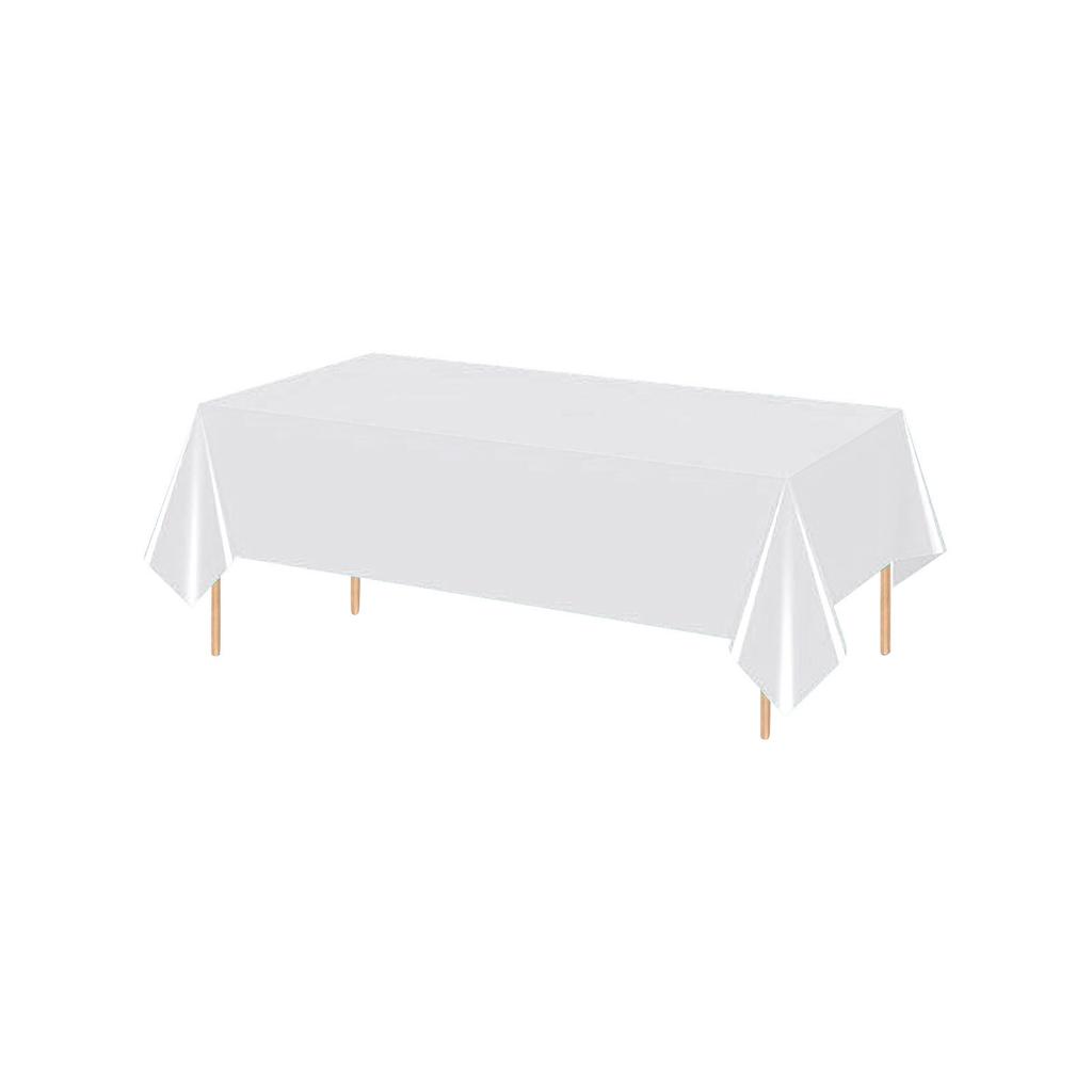 Disposable PEVA Thickened Plastic Rectangular Tablecloth Party Supplies