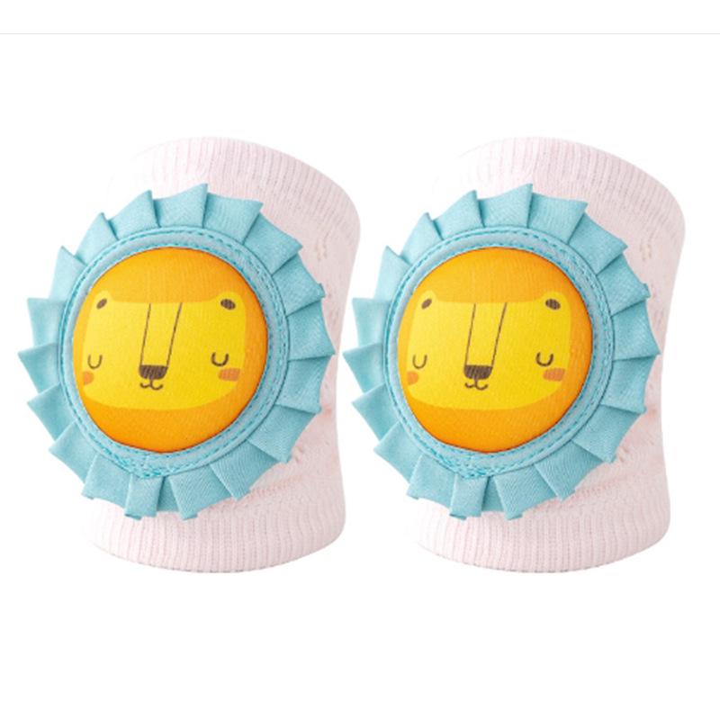 Summer Thin Baby Knee Pads for Crawling and Walking - Breathable Anti-Fall Protective Sleeves for Kids