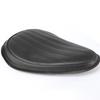 Motorcycle Roll Leather Vertical Grain Pattern Solo Seat With Bracket For Universal Motorcycle