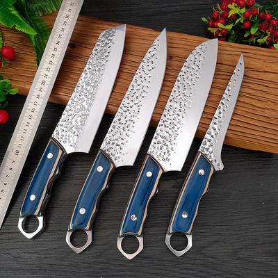 Stainless Steel Chef Knife Kitchen Knives Meat Cleaver Fruit Vegetable Slicing Knife Cutter