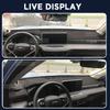 For HAVAL Jolion   Car Dashboard Cover Mat Dash Board Sun Shade Anti-UV Pad Artificial Leather sun-proof Accessories