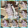 Anti-knock Wristband Phone Case For HTC U23 Pro/U23 Back Cover Anti-dust Phone Holder Cartoon Wrist Strap Dirt-resistant