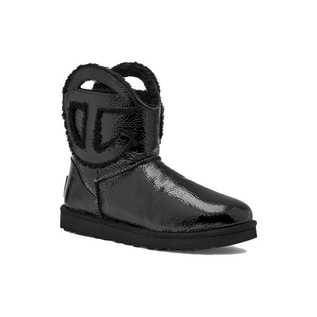Telfar X UGG Logo Mini Boot Crinkle - Black Men Sneakers 1155790-BLK