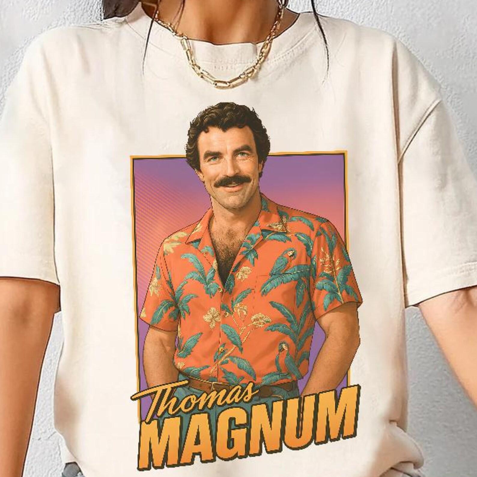 Comfort Colors Thomas Magnum Shirt - Magnum Pi Gifts S