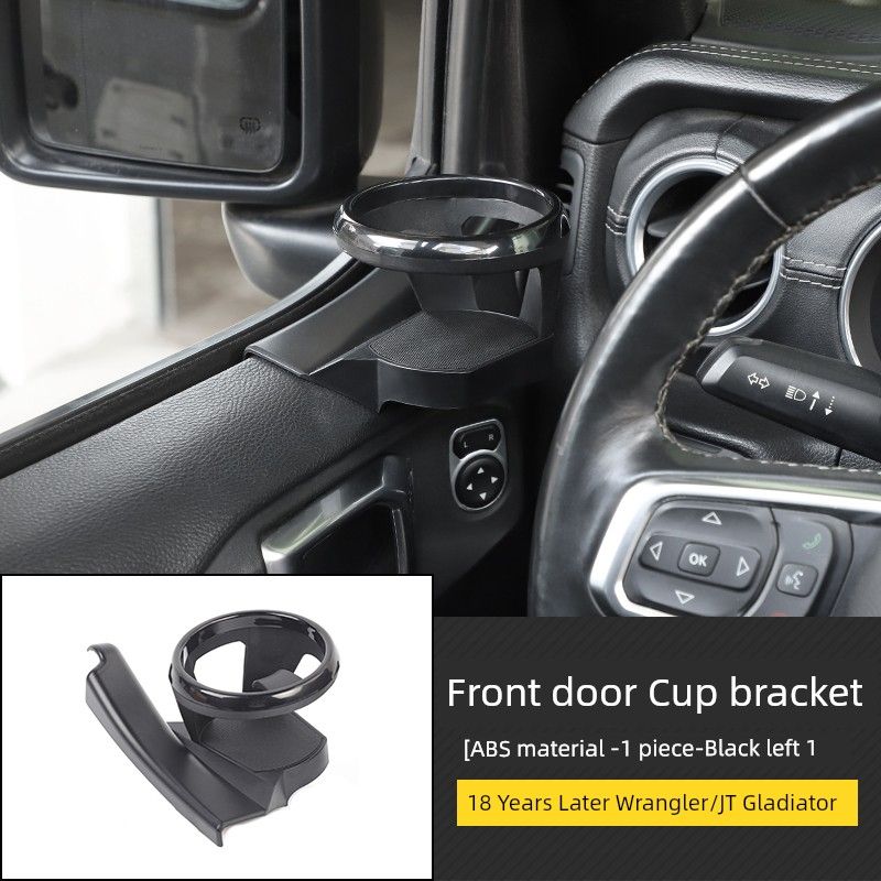18-23 Year Wrangler Multifunctional Water Cup Bracket Restoration Jeep JL Wrangler Car Phone Holder Accessories