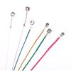 6pcs Set Rainbow Colors Colorful Acoustic Guitar Strings Musical Instruments Replacement Steel Chord Wire