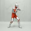 Kaiyodo Ultraman Type C Mega Soft Vinyl Kit Reissue Unpainted Assembly 39cm