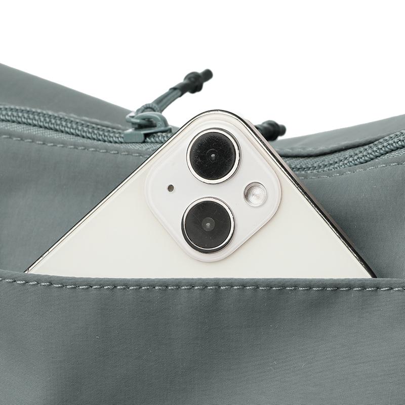 Women Nylon Crescent Bag Lightweight Casual Sling Bag Adjustable Strap Crossbody Bag for Daily Use Ladies' Shoulder Bun Casual Dumpling Bu