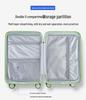 Free Shipping: 20-inch & 24-inch Front-Opening Multifunctional Trolley Suitcases with Wide Handles