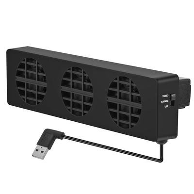 USB chladicí ventilátor, základna, stojan, držák chladiče, držák pro konzoli Nintendo Switch NS