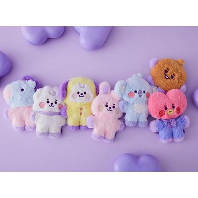 BT21 Stojąca lalka z płaskim futrem (7 opcji)