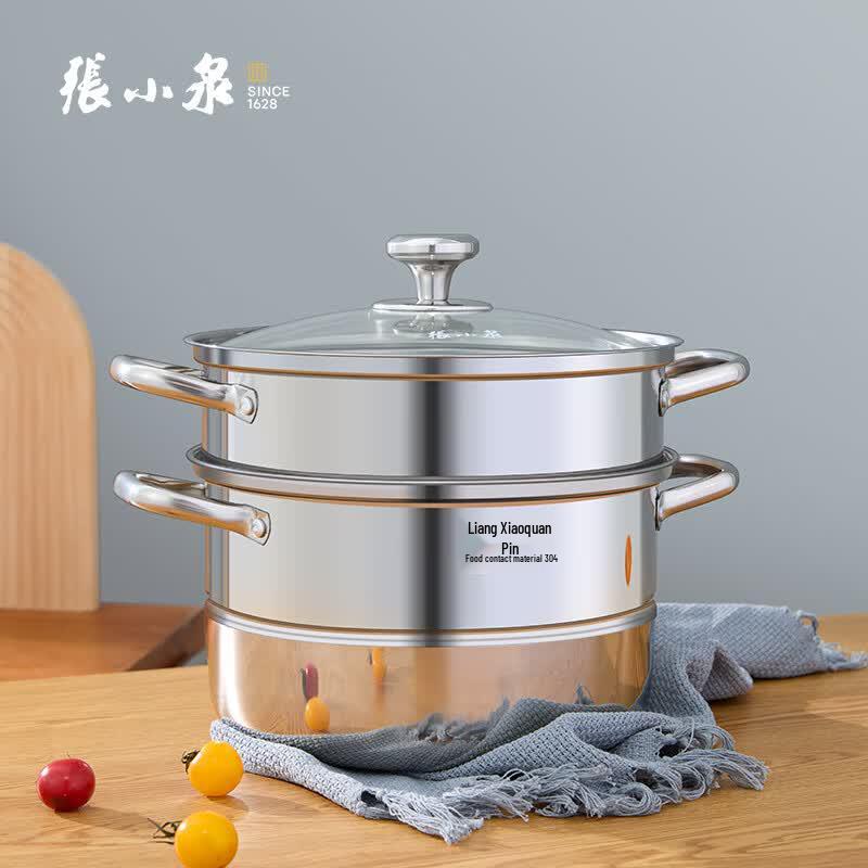 

Zhang Xiaoquan Fu Man 304 Stainless Steel Double Layer Steamer