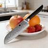 7 Inch Santoku Knife 67-layers Damascus Steel Blade G10 Handle Chef Slicing Vegetables Cleaver Meat Japanese Kitchen Knives