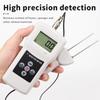 MS-F Two Pins Digital Foam Moisture Meter LCD Display Sponge Humidity Tester Hygrometer Packing Industry Damp Detector