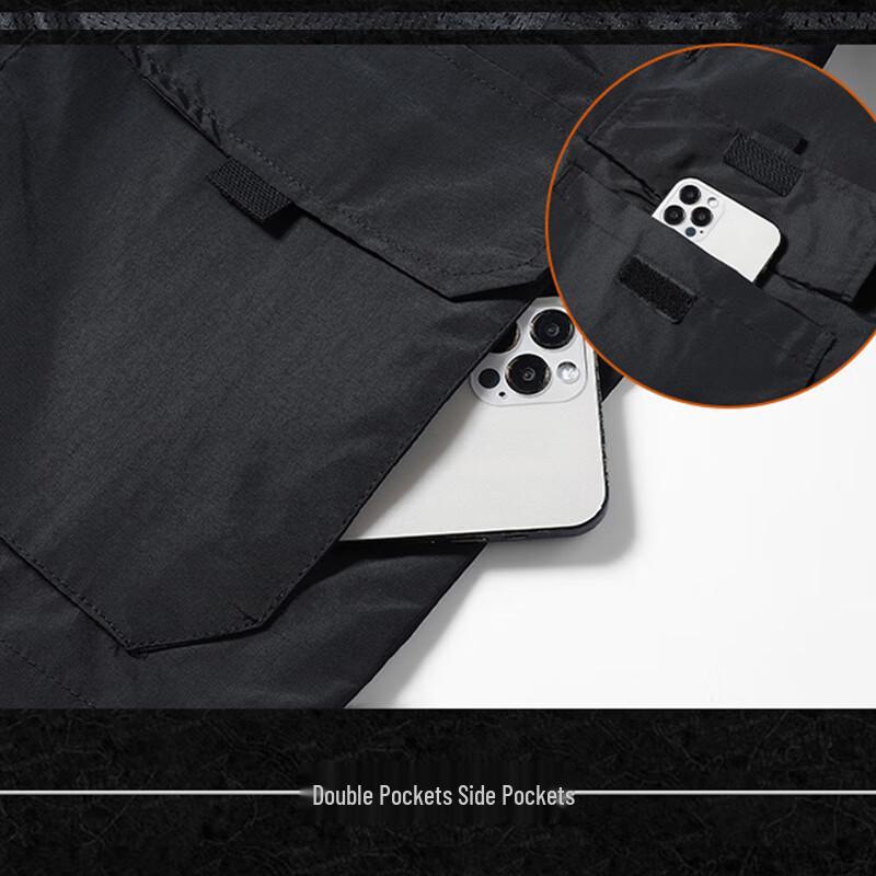 Men's Casual Detachable Hood Jacket