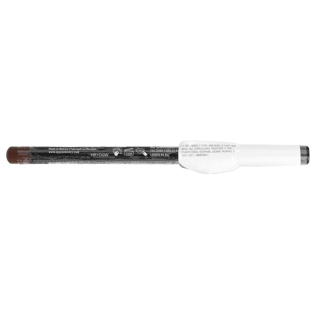 NYX Professional Makeup, Slim Lip Pencil, 802 Brown, 1.04 g (0.03 oz)
