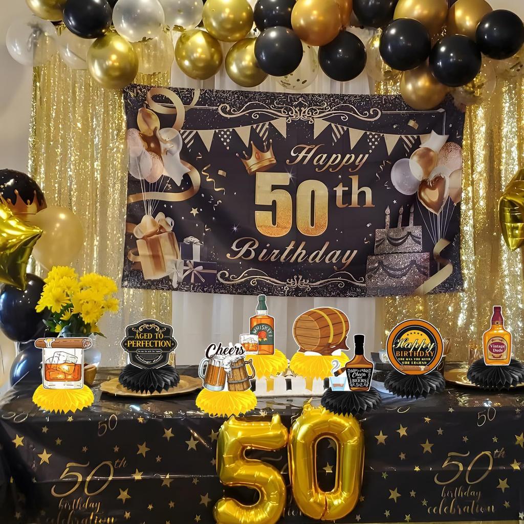 9pcs Beer Party Decor Banquet Cheers Table Centerpieces Decorations Birthday Party Wedding Anniversary Party Decoration