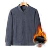 Men's Trendy Corduroy Baseball Jacket - Versatile Korean Style for Spring & Autumn, Plus Size, Thickened for Winter