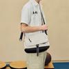 New Champion Fabric Messenger Crossbody Bag Unisex Khaki/Black U4BACPU24