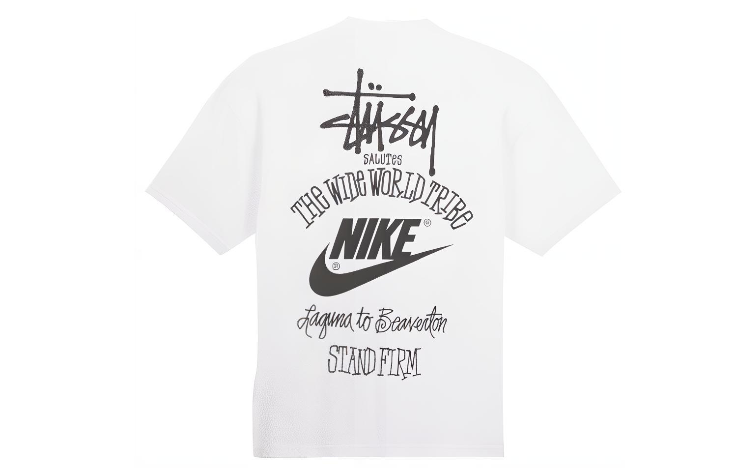 Nike X Stussy The Wide World Tribe T Shirt DV1774-100 XL