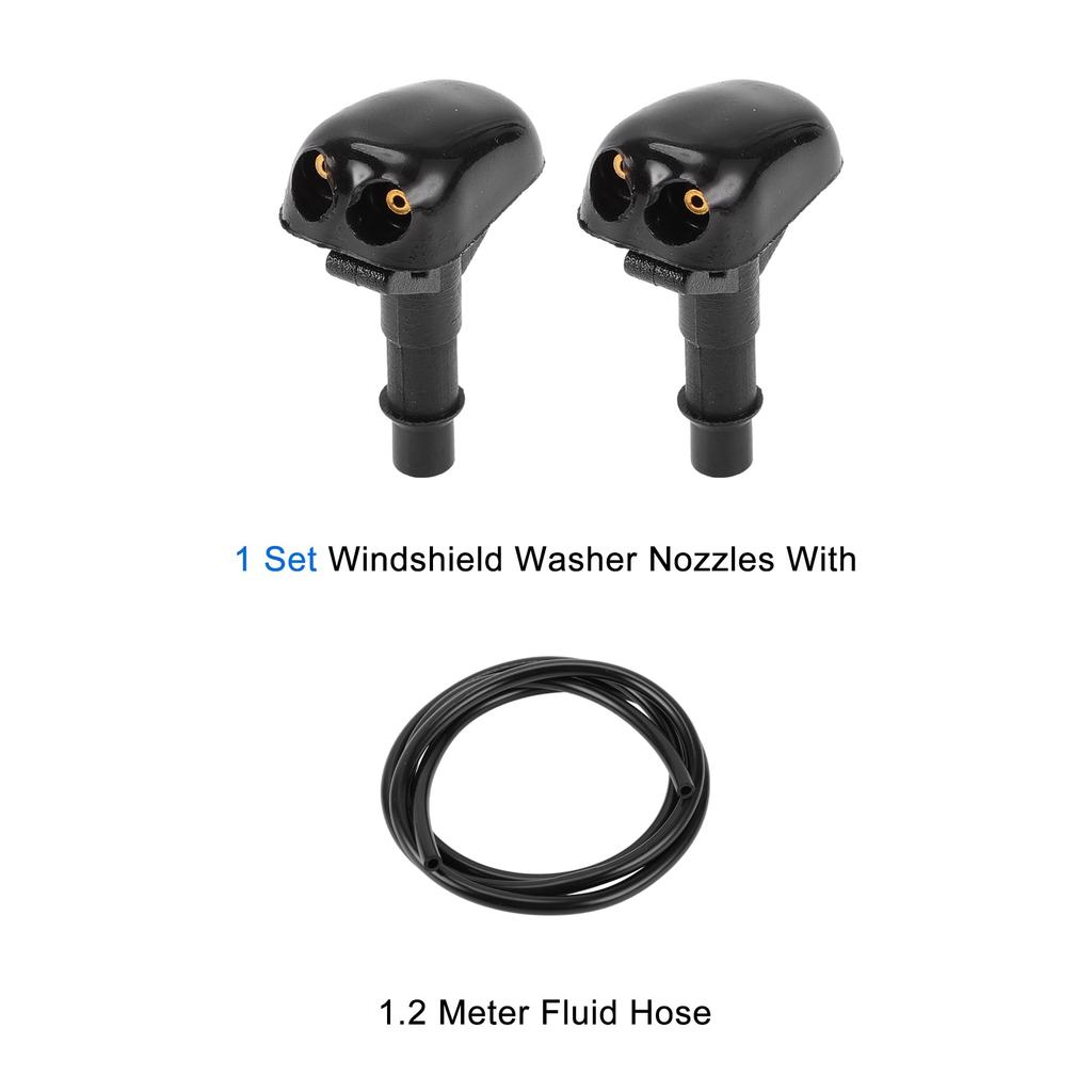 INFINAUTO Front Windshield Washer Nozzle Front Wiper Spray Nozzle with