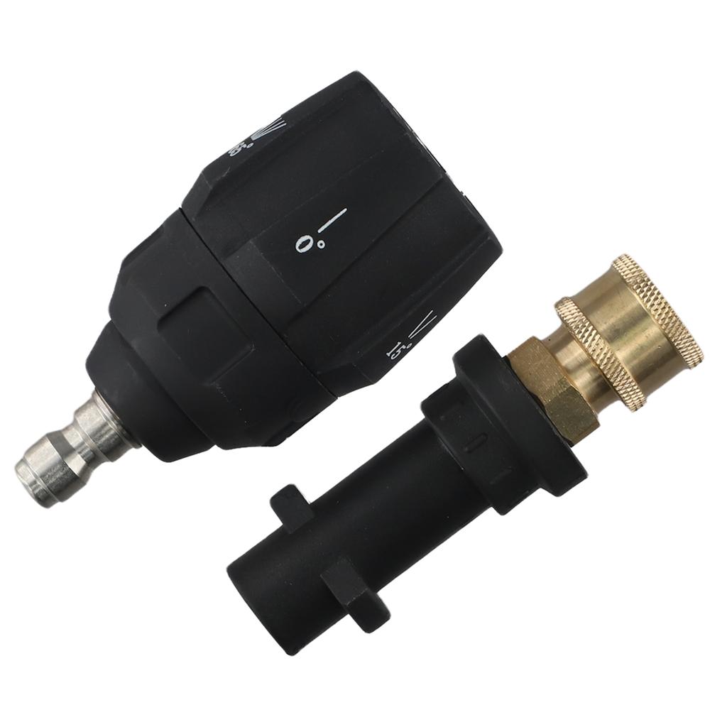 Not Suitable For K1700 5 In 1 Spray Nozzle Multi-angle Spray Tips 1/4in Quick Connect Fitting Deep Dirt Removal