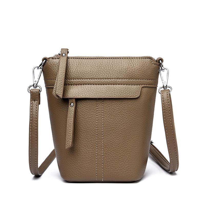 Crossbody Bag - Simple and Elegant, Large Capacity, Single Shoulder, Bucket-shaped Bag, Unique Women's Bag