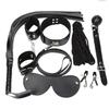 7pcs/set SM Bondage Restraint G Spot Vibrators Adult Game Props Women Sex Toy Noylon Handcuffs Clit Stimulator Adult S3130