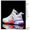 Men's Shoes Basketball Sports Shoes High-top Non-slip Shock-absorbing Sneakers Friction Sound Students Actual Combat Breathable Venom Running Shoes