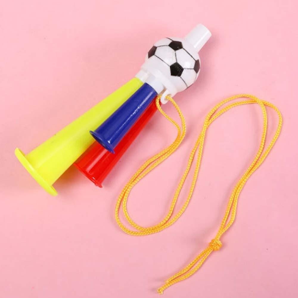 12 PCS 12Pcs/Set Mini Trumpet Pendant Plastic Cartoon Double-Tone Small Air Horn Waterproof Atmosphere Noise Maker