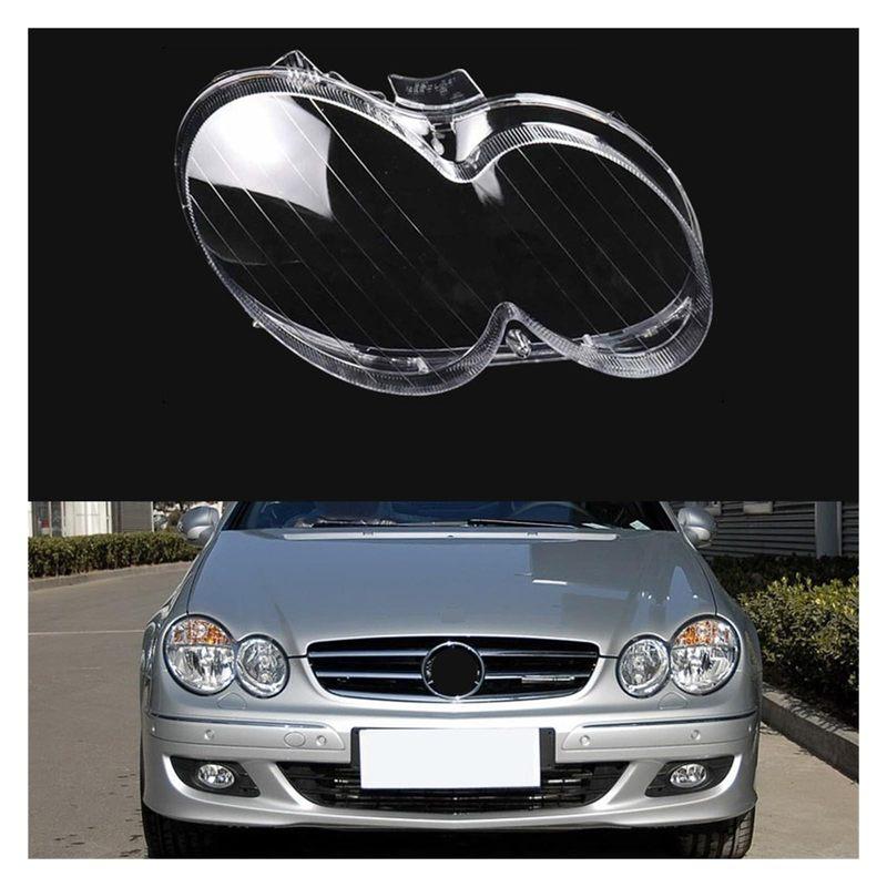 Capac lentilă far față W209 Pentru Mercedes Pentru Benz CLK W209/C209 2004-2009 Capac far transparent Carcasă abajur transparent