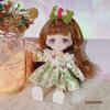 16cm Starry Eyes Barbie Doll - Cute Princess Dress-Up Toy for Girls