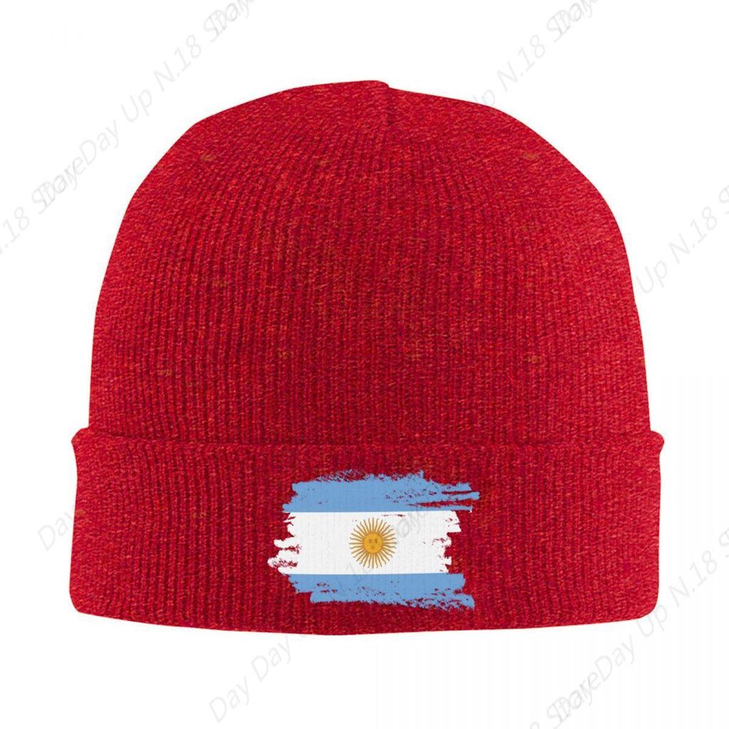 Flag Of Argentina Bonnet Hats Hip Hop Knitting Hat For Men Women Autumn Winter Warm Argentine Proud Skullies Beanies Caps
