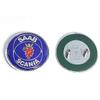 68mm Saab Auto-Motorhaubenemblem, Kofferraumdeckel- und Stoßstangenabzeichen, kompatibel mit Saab 93 und 95.