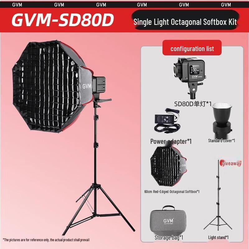 GVM SD80D RGB Bi-Color LED Fill Light