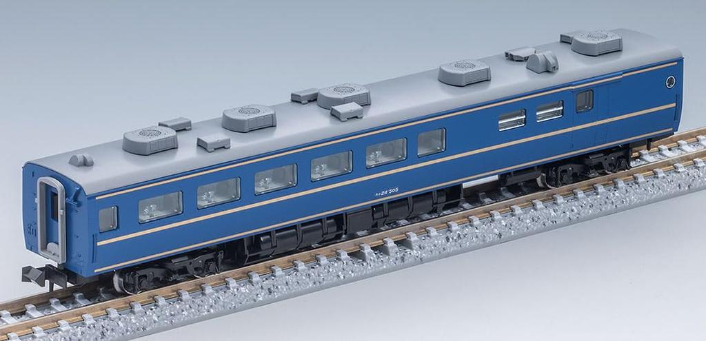 Tomytec TOMIX N Gauge JR 24 Series 25-Type Hokutosei/Mixed Train Basic Set, Model Train, Passenger Cars, 98870