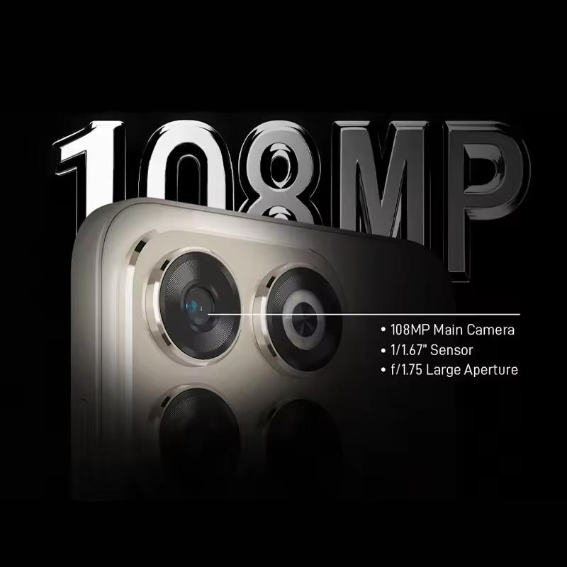 Global Version Nubia V70 4G Unisoc T616 6.7" 600*720 20Hz 108MP+2MP+0.08MP 22.5W Fast Charging 5000mAh Battery NFC