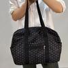 Large Capaci Oulder Bag Sports Fitn Travel Tote Bag Bla Polka Dot Crossbody Faionable Trendy Youth Travel Bag