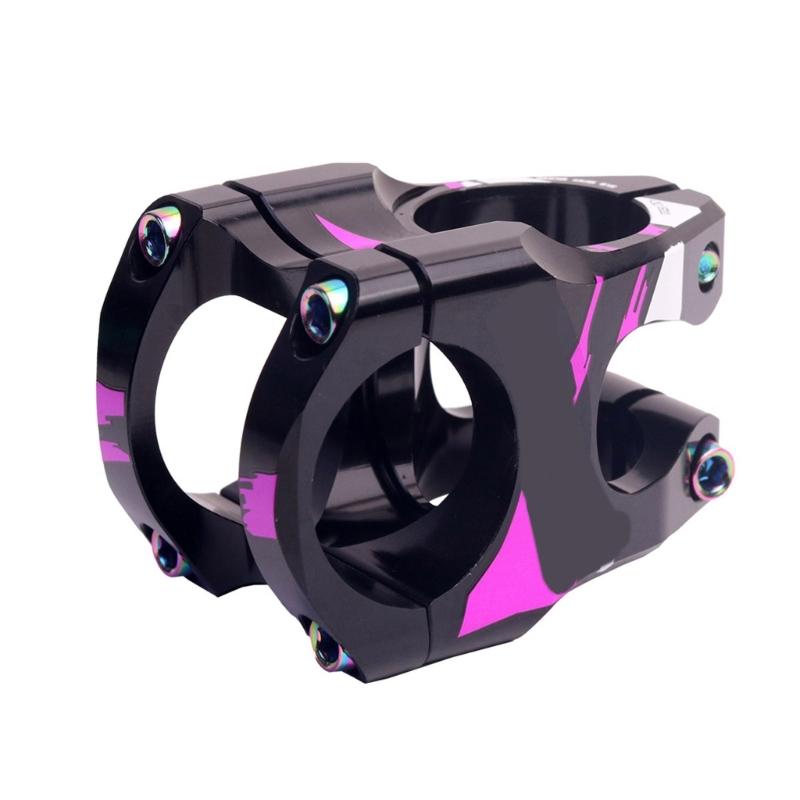Mountain Bike Handlebars Short Stem Aluminum Alloys Short Road Bike Stem Handlebar Accessories Easy To Installation