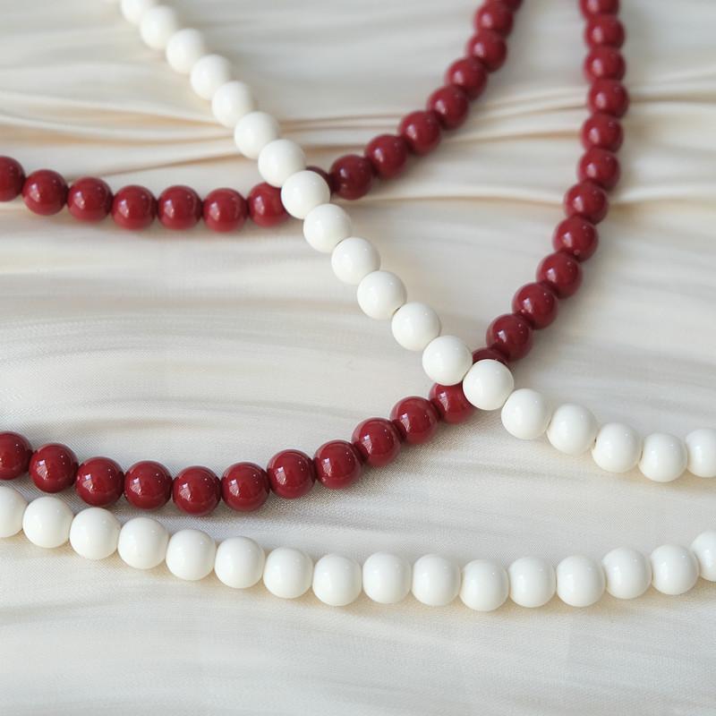 New Phone Accessory Long Cellphone Chain Anti Lost Universal Solid Bead Shoulder Neck Crossbody Phone Strap Case Holder Chain