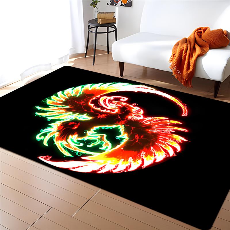 Moderní čínské Tai Chi Bagua Yin Yang Koberec do obývacího pokoje Koberec pro děti Play Home Deco Floor Mats E-sports Židle Koberce