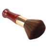 Ergonomic Wooden Handle Neck Duster Portable Design Neck Hair Duster Hair Cut Neck Brush  Salons