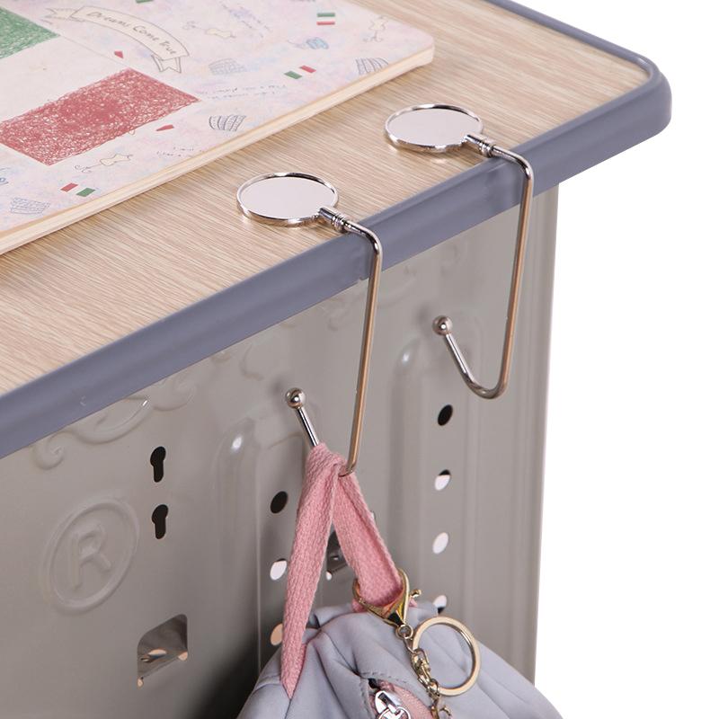 1Pcs Bag Hook Heavy Table Purse Bag Hooks Travel Handbag Table Side Bag Hanger Office Desk Organizers