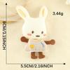 Computer Embroidery Label Decorative Jewelry Doll Rabbit Three-Dimensional Patch Sticker Clothing Accessories Diy Hand-Embroidered Cloth Label