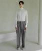 ESN Half Turtleneck Knit T-Shirt Cream