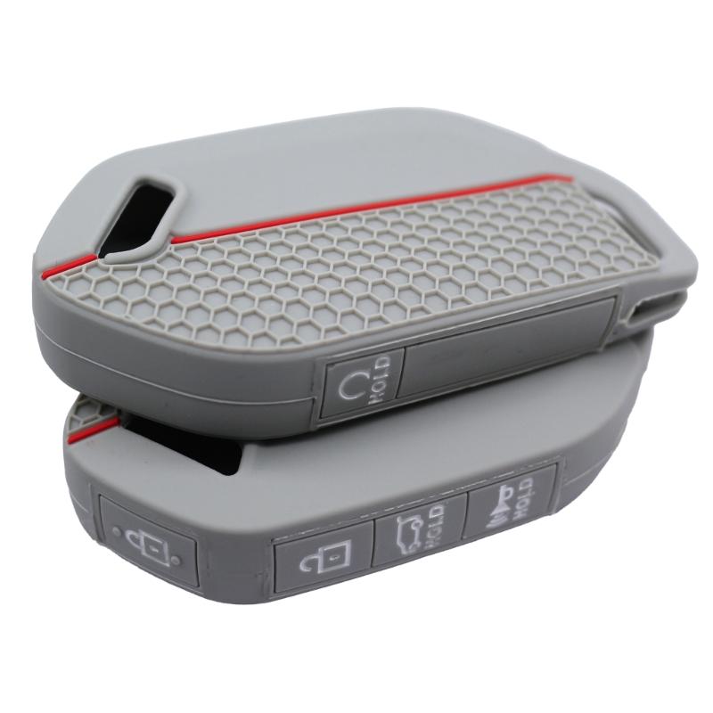 Scratchproof Key Case Key Protector Cover Waterproof Remote Key Protective Shell Honeycomb Texture Case
